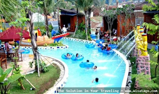 The Jungle Water Adventure Bogor seru