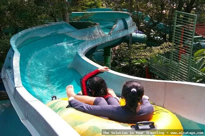 The Jungle Water Adventure Bogor seru