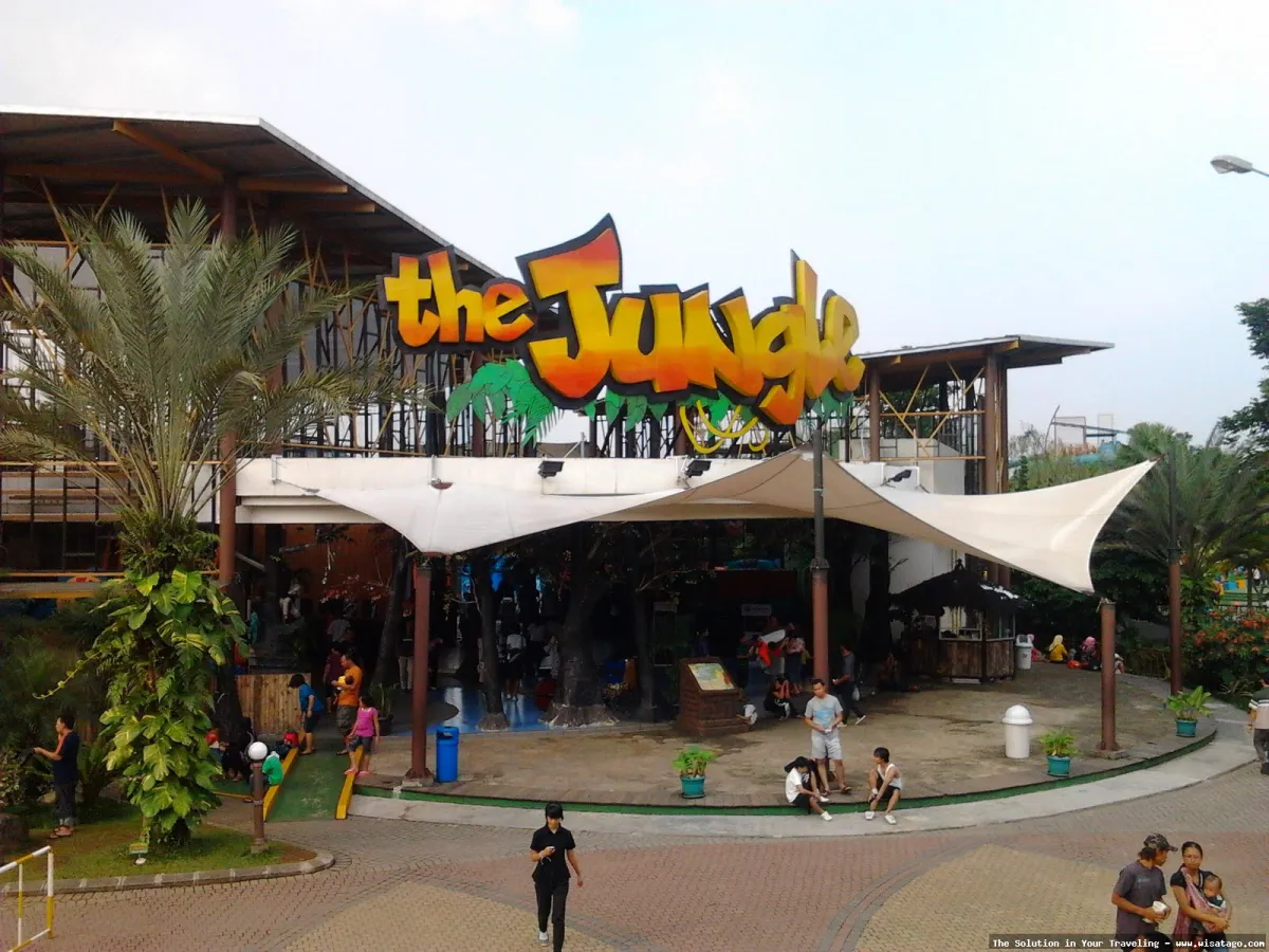 The Jungle Water Adventure Bogor seru