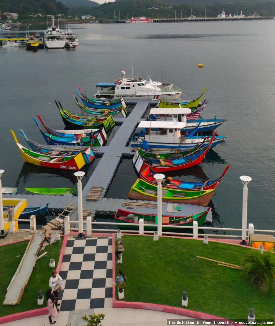 Tower Merah Putih Sabang megah berdiri