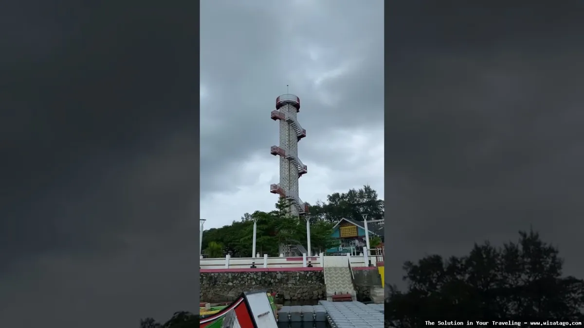 Tower Merah Putih Sabang megah berdiri