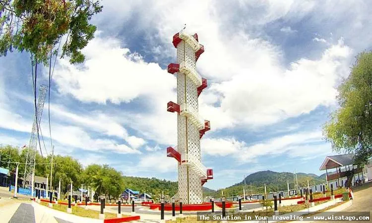 Tower Merah Putih Sabang yang megah