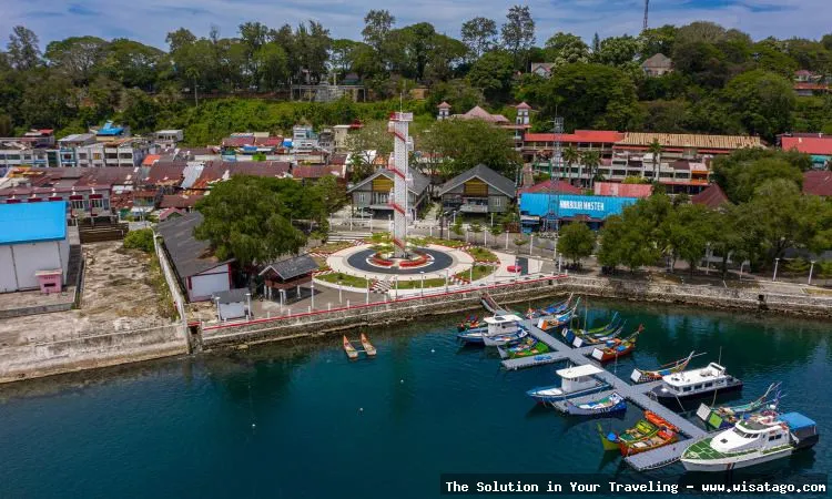 Tower Merah Putih Sabang yang ikonis