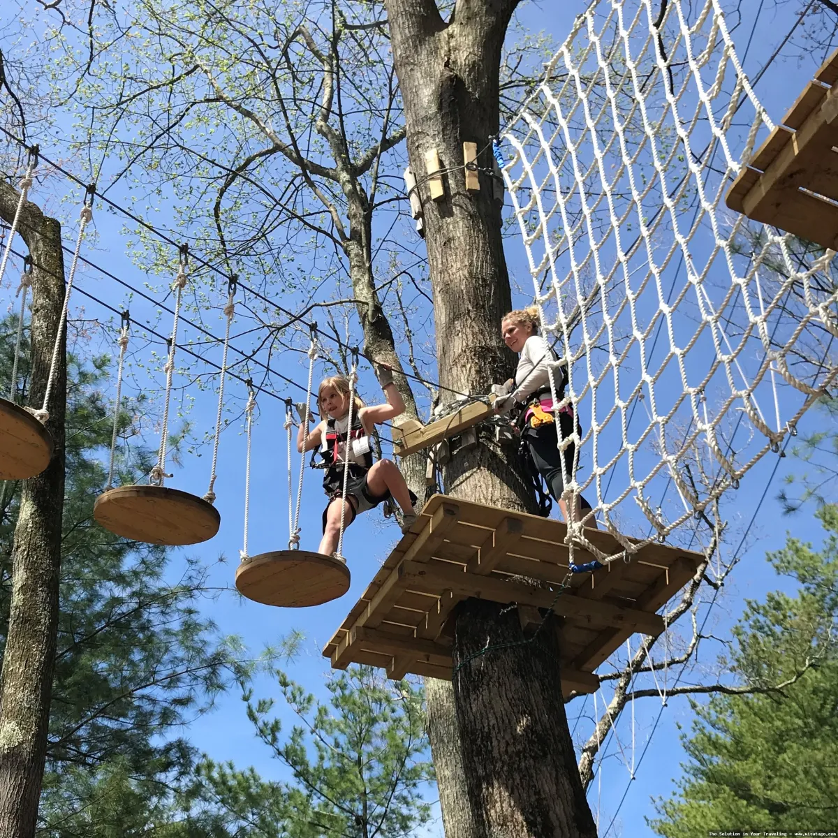 Treetop Adventure Park penuh tantangan seru