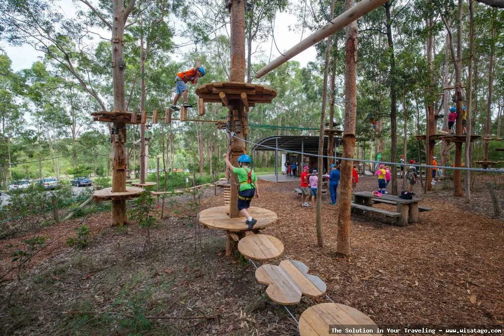 Treetop Adventure Park penuh tantangan seru