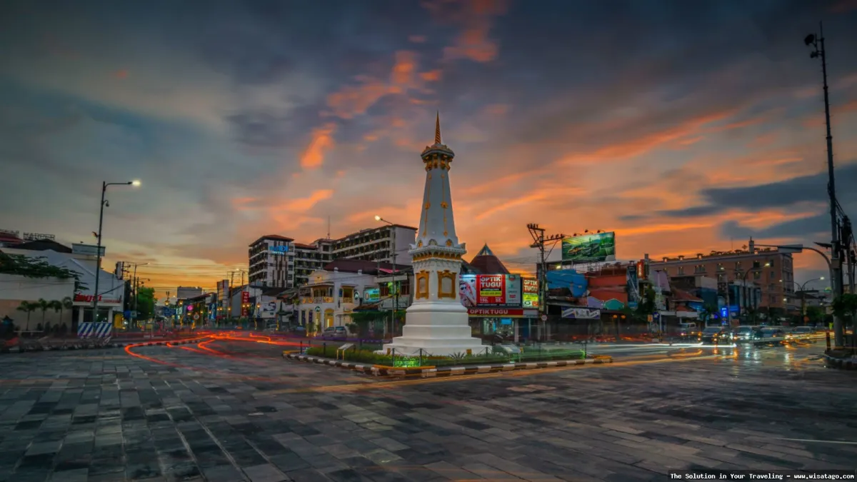 Tugu Jogja: ikon kota Yogyakarta.