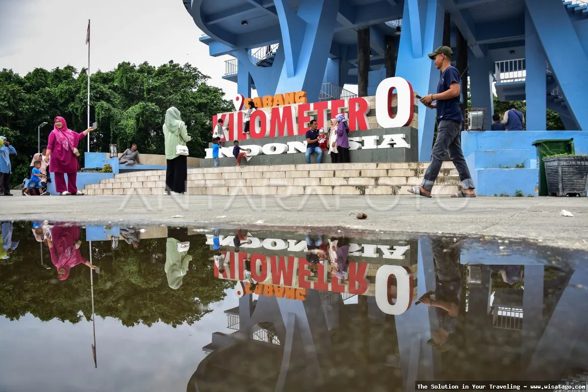 Tugu Nol Kilometer, titik awal Indonesia