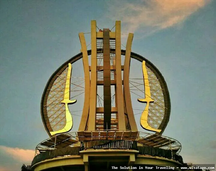 Tugu Nol Kilometer yang ikonik.