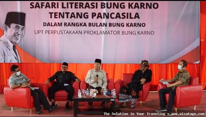 UPT Perpustakaan Proklamator Bung Karno megah