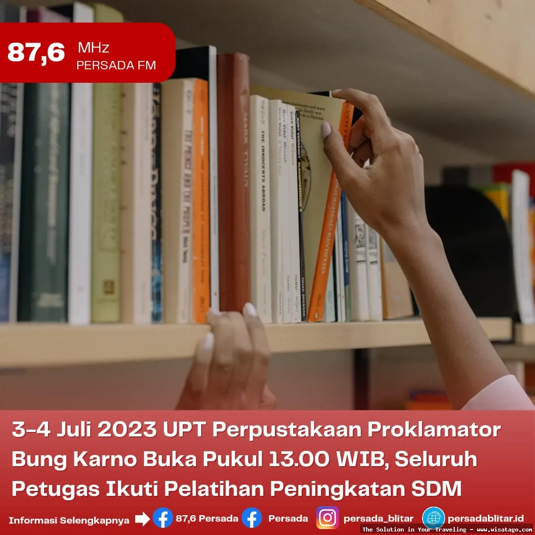 UPT Perpustakaan Proklamator Bung Karno megah
