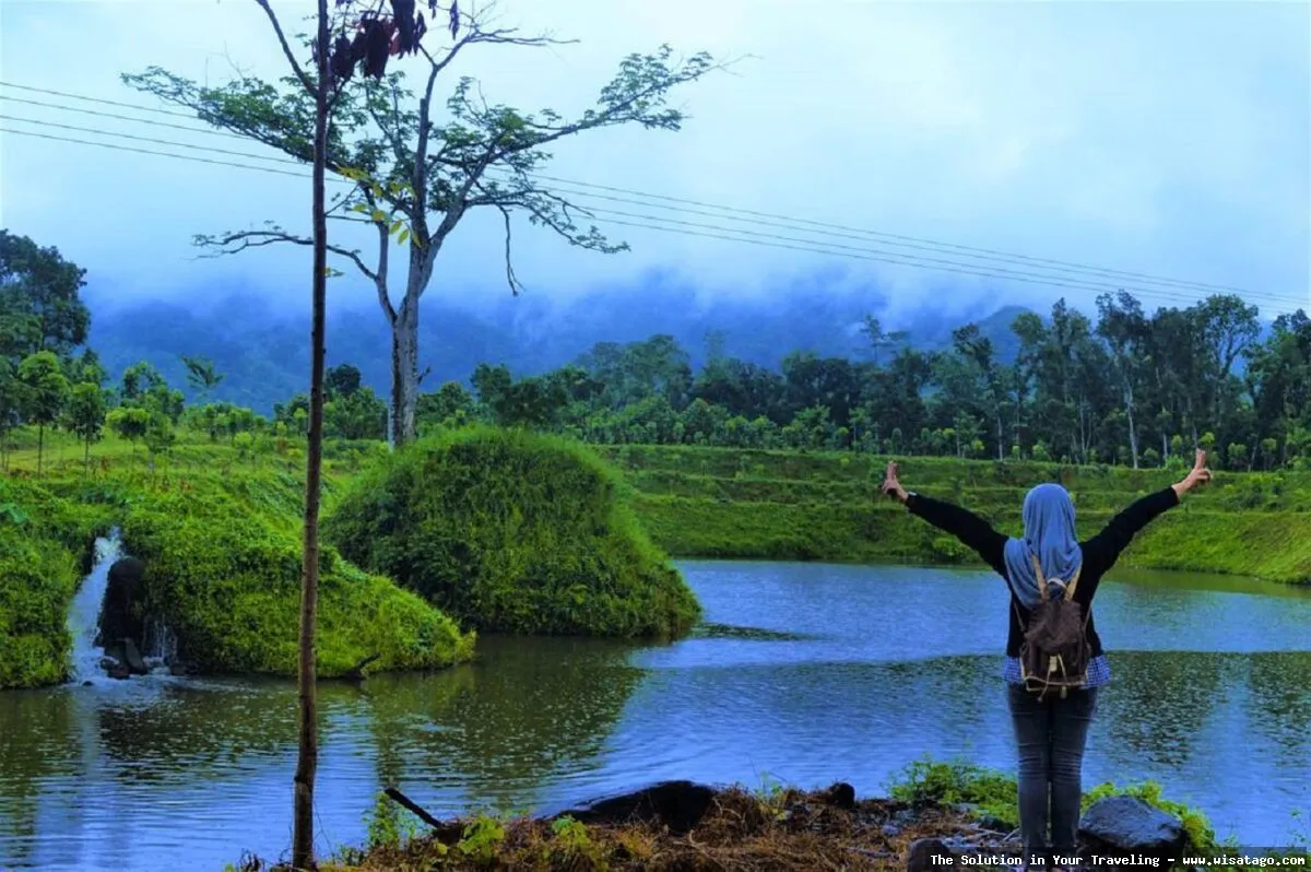 Waduk Sidodadi Glenmore, panorama indah Banyuwangi