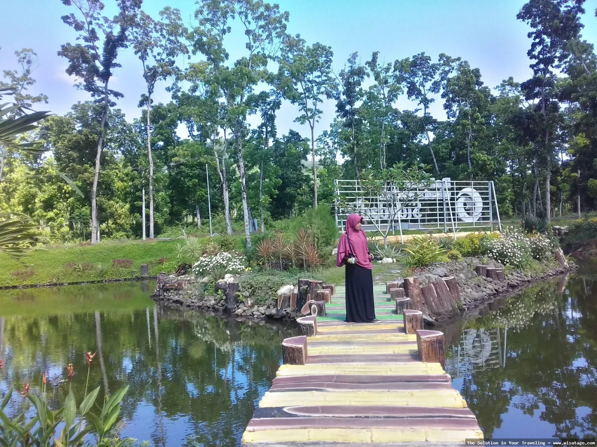 Waduk Sidodadi Glenmore, pemandangan indah