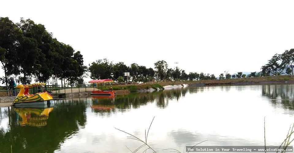 Waduk Sidodadi Glenmore, pemandangan indah