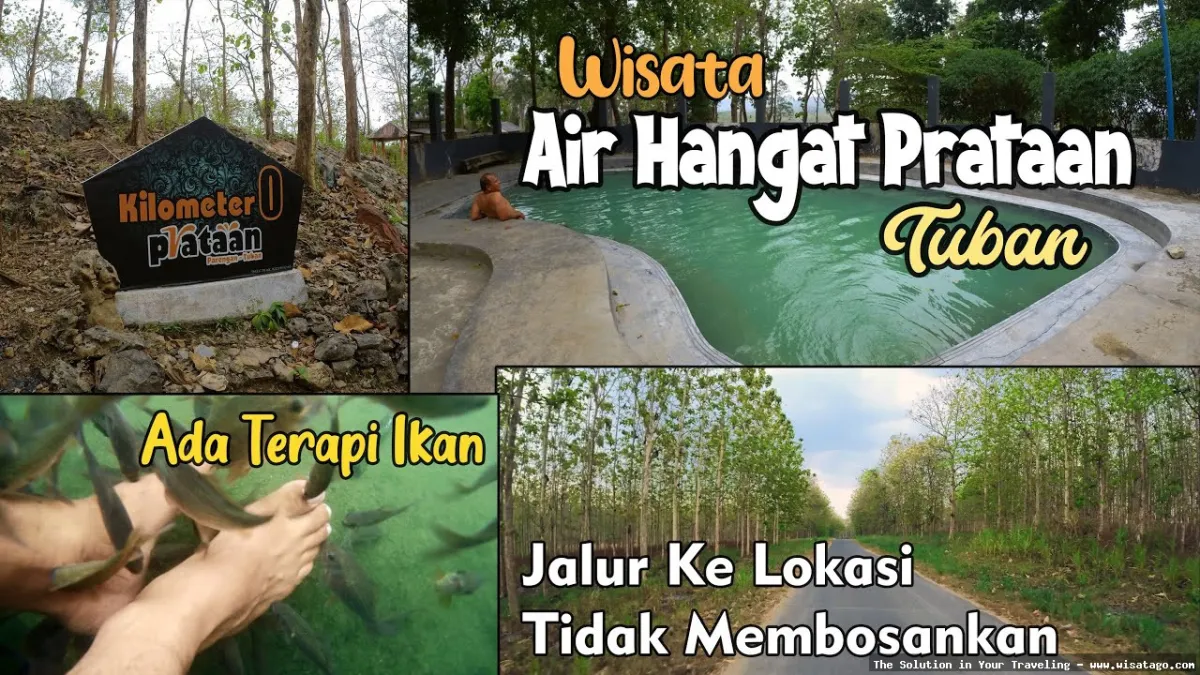 Wana Wisata Air Panas Prataan yang alami