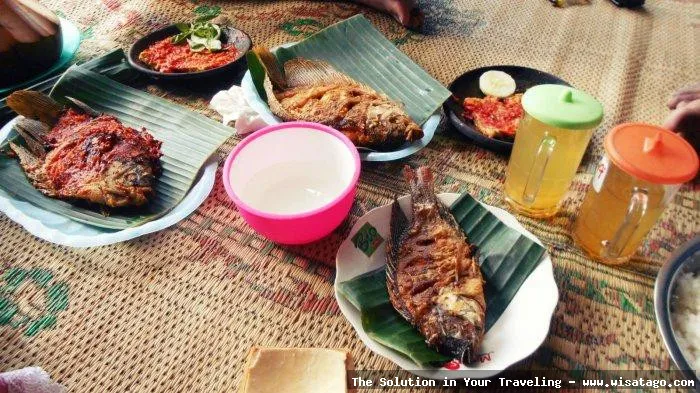 Wana Wisata Grape yang asri.