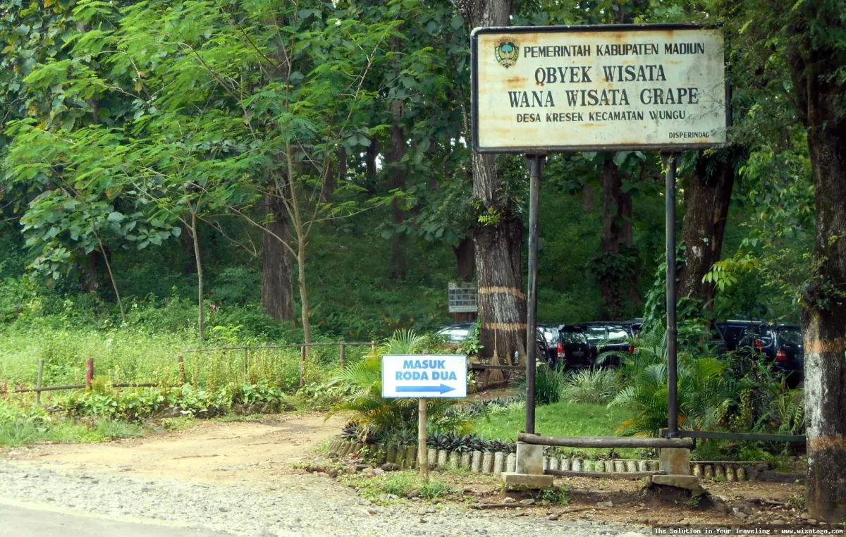 Wana Wisata Grape, panorama indah.