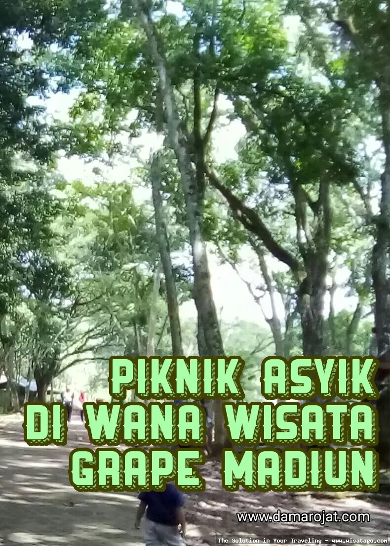 Wana Wisata Grape, keindahan alam.