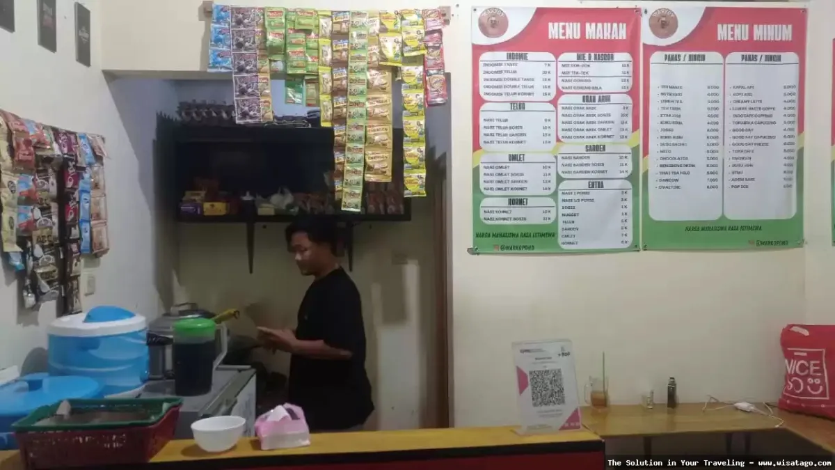 Warkop Ibok Mi, tempat makan legendaris