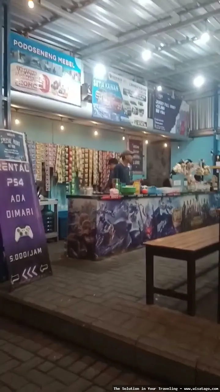 Warkop Kawan, tempat nongkrong asyik.