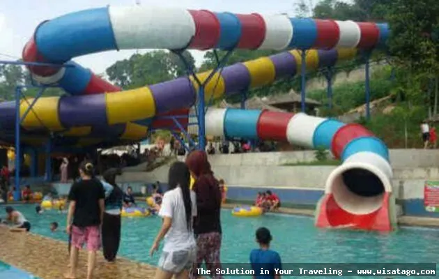 Waterboom Nagrak, wahana air seru