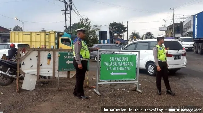Waterboom Nagrak, wahana air seru.