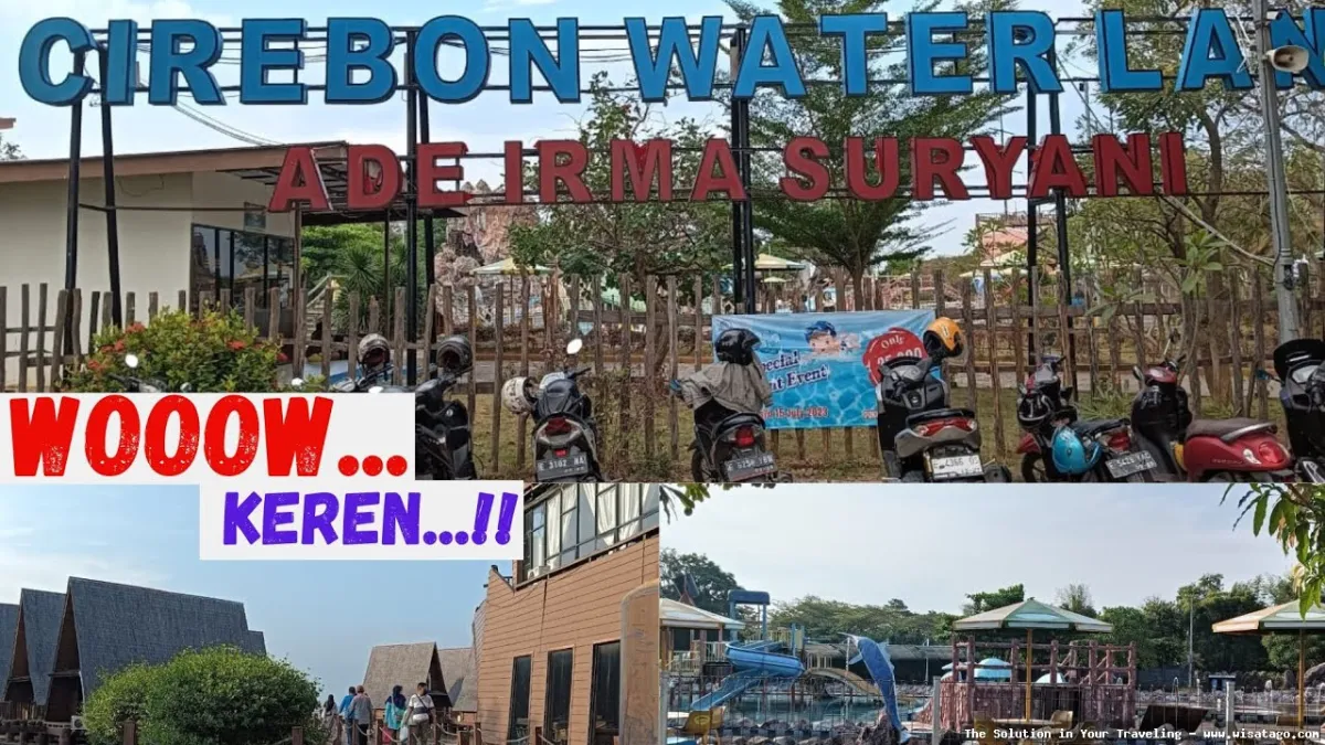 Wisata Ade Irma Suryani Waterland seru.