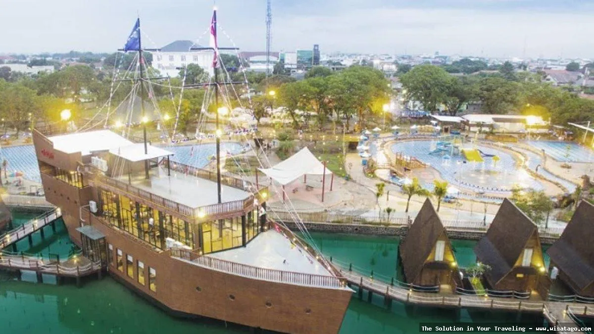 Wisata Ade Irma Suryani Waterland seru.