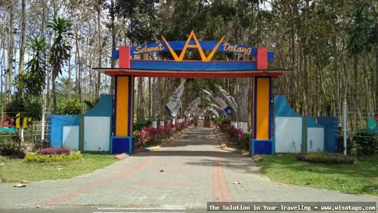 Wisata Agro Glantangan, pemandangan indah