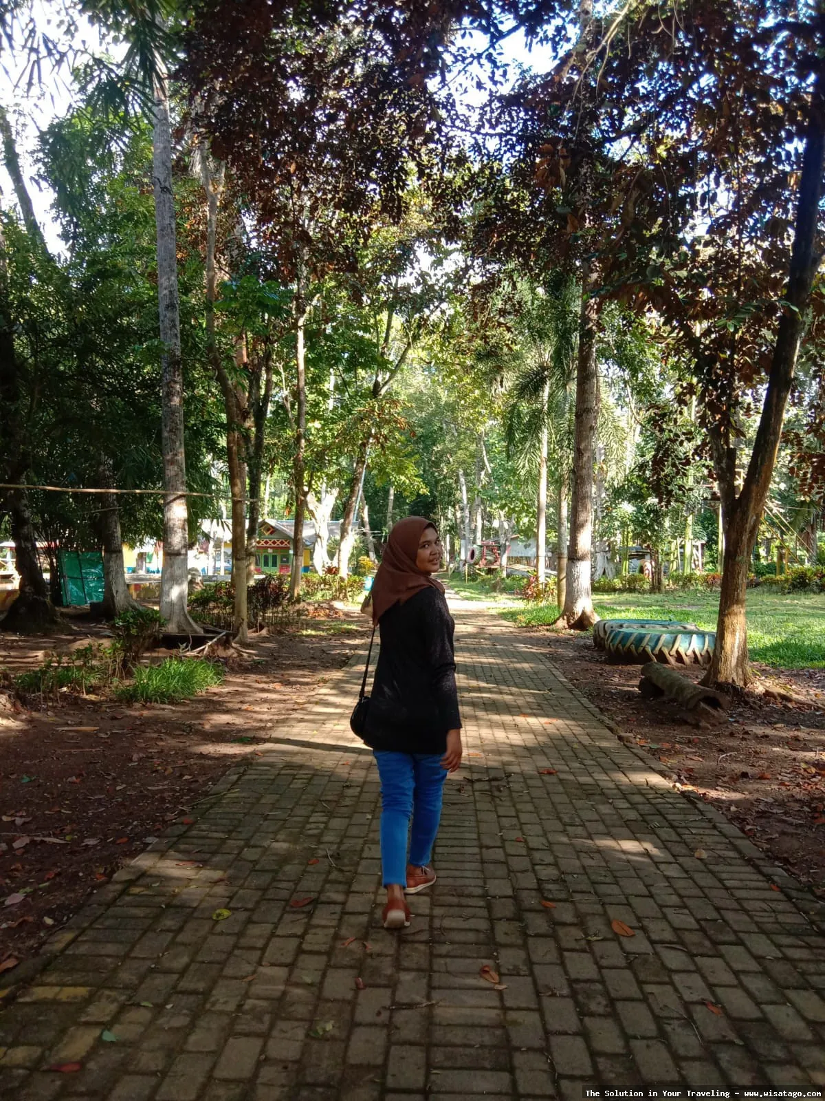 Wisata Agro Glantangan, pemandangan kebun asri