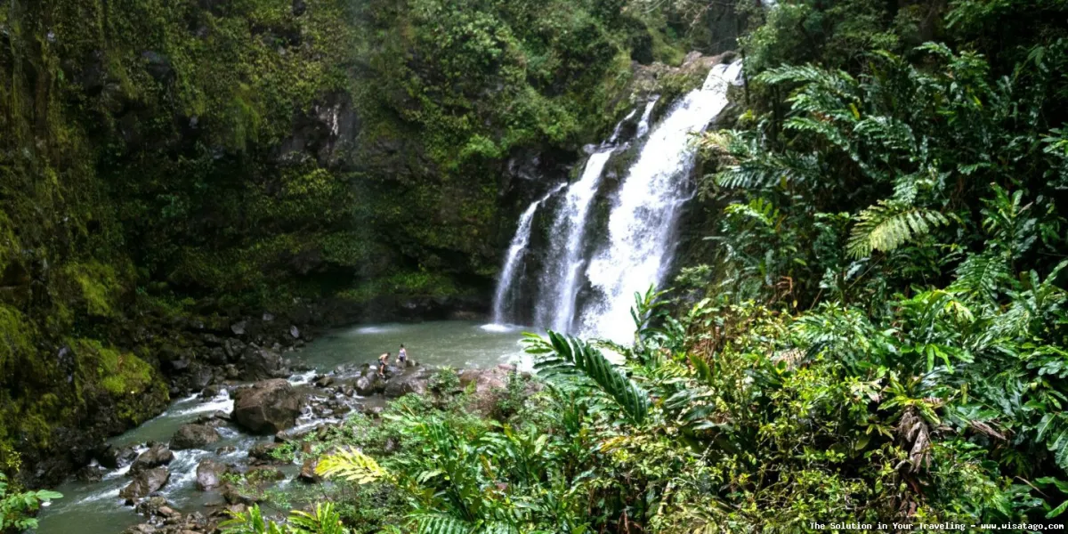 Wisata Air Terjun Antrokan Manggisan mempesona