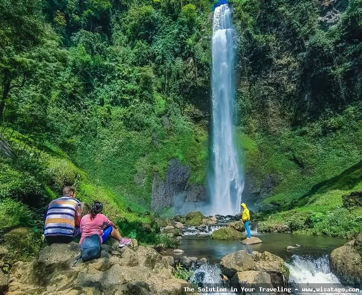 Wisata Air Terjun Cerok Langsi indah