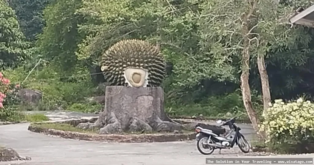 wisata Air Terjun Gunung Hiu indah