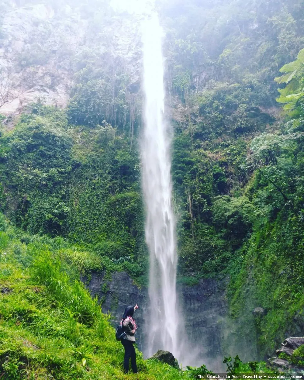 wisata Air Terjun Jelutung yang indah