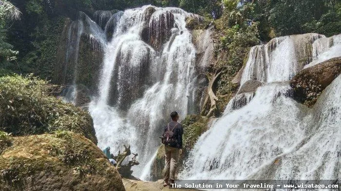 Wisata Air Terjun Samparona yang memukau
