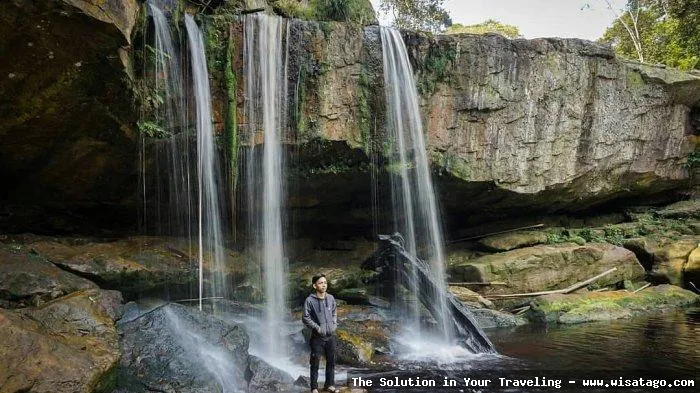 wisata Air Terjun Sungai Medang mempesona