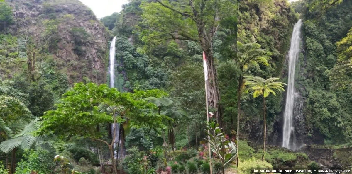 Wisata Air Terjun Tancak yang menawan