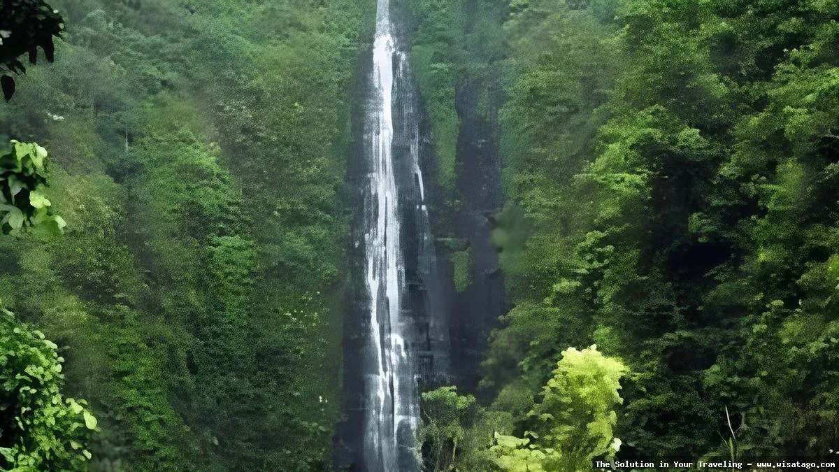 wisata Air Terjun Tancak nan indah