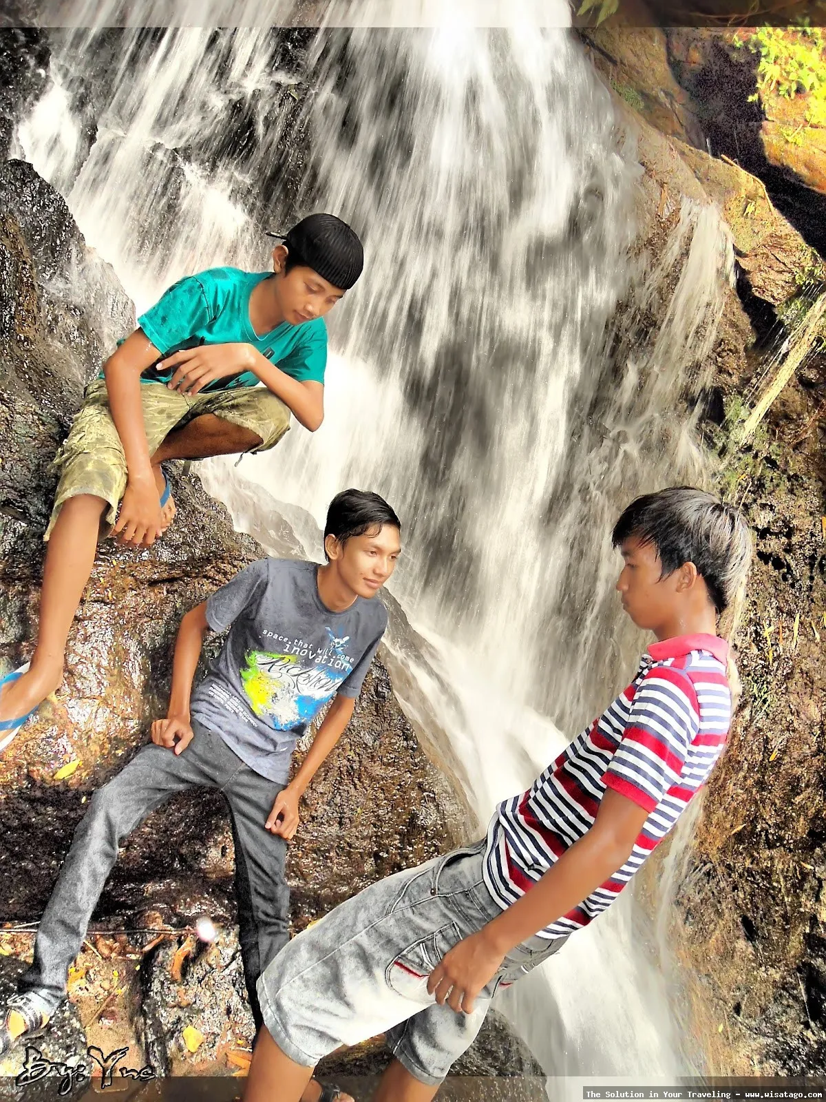 Wisata Air Terjun Tancak yang menawan