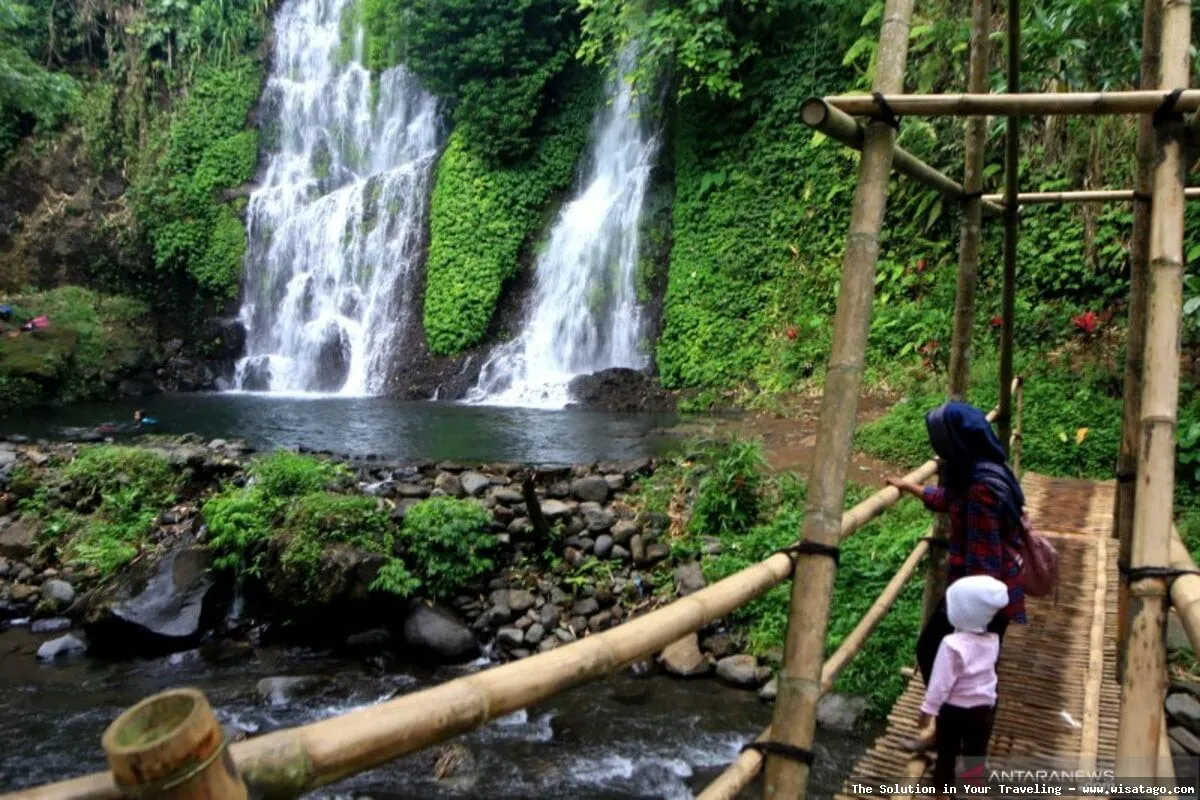 wisata Air Terjun Tancak yang indah