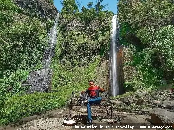 Wisata Air Terjun Tancak yang memukau