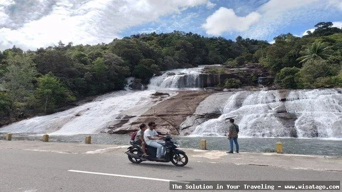 wisata Air Terjun Temburun yang indah
