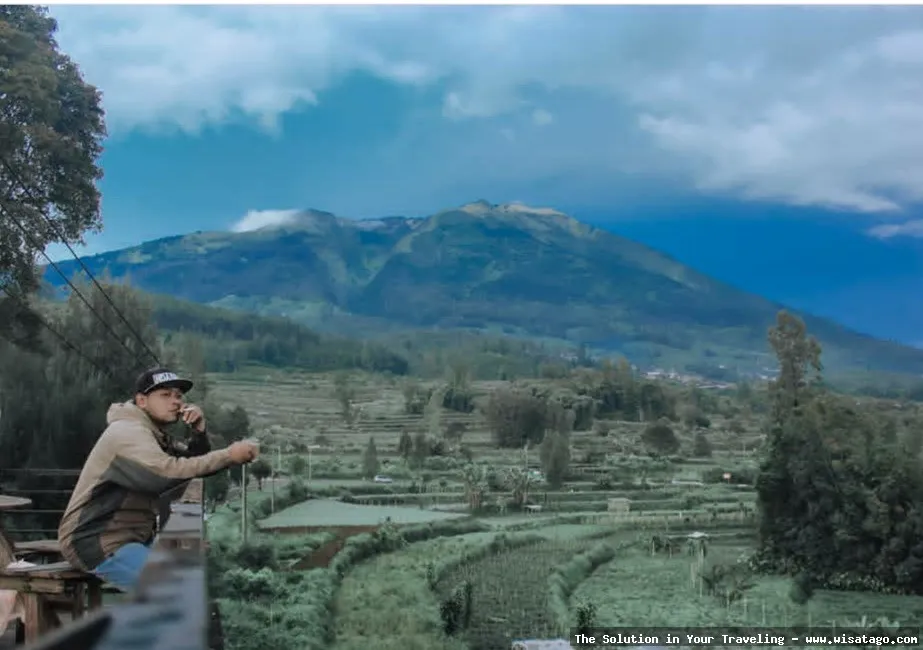 Wisata Alenta Warung Kopi yang asri