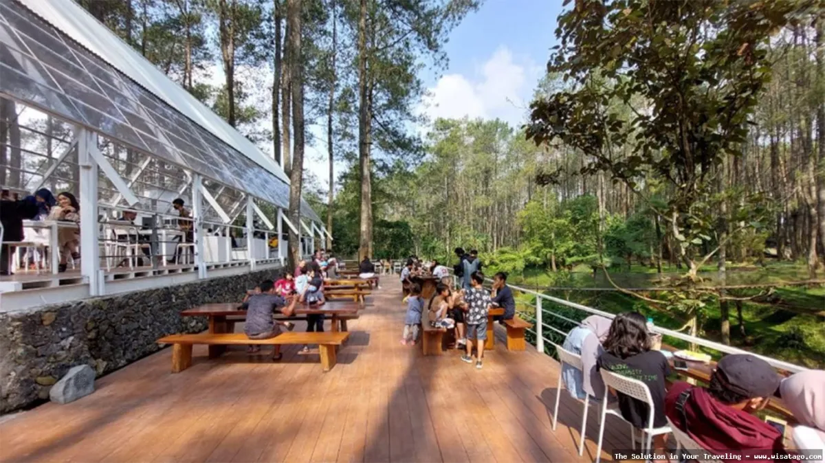 wisata Alenta Warung Kopi yang asri