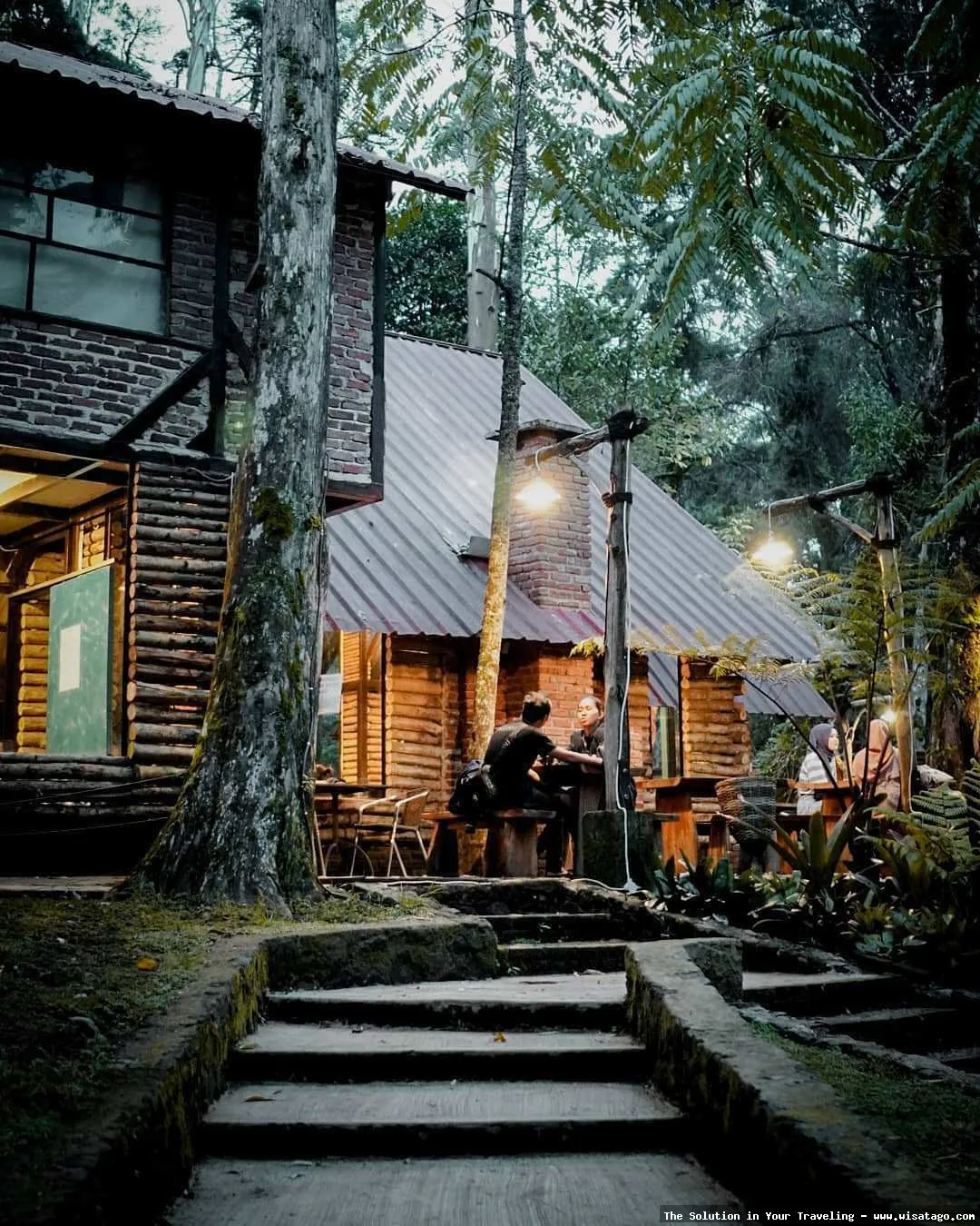 Wisata Alenta Warung Kopi yang asri