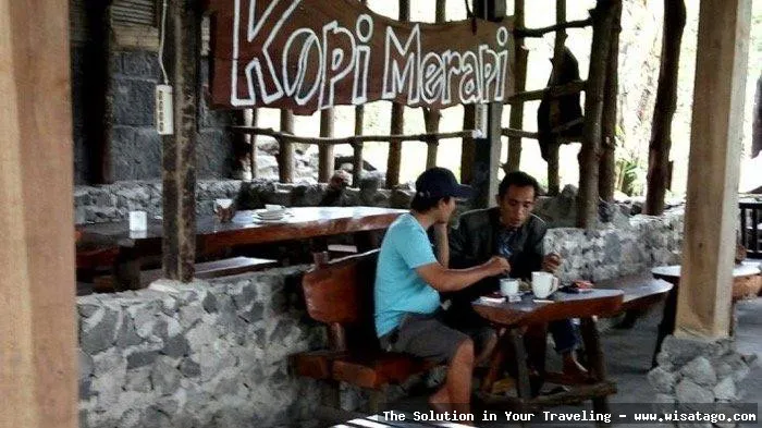 Wisata Alenta Warung Kopi yang asri