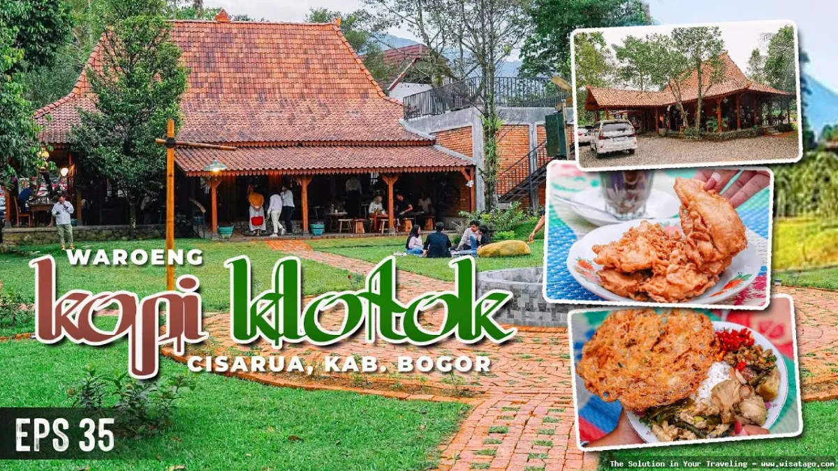 wisata Alenta Warung Kopi yang asri