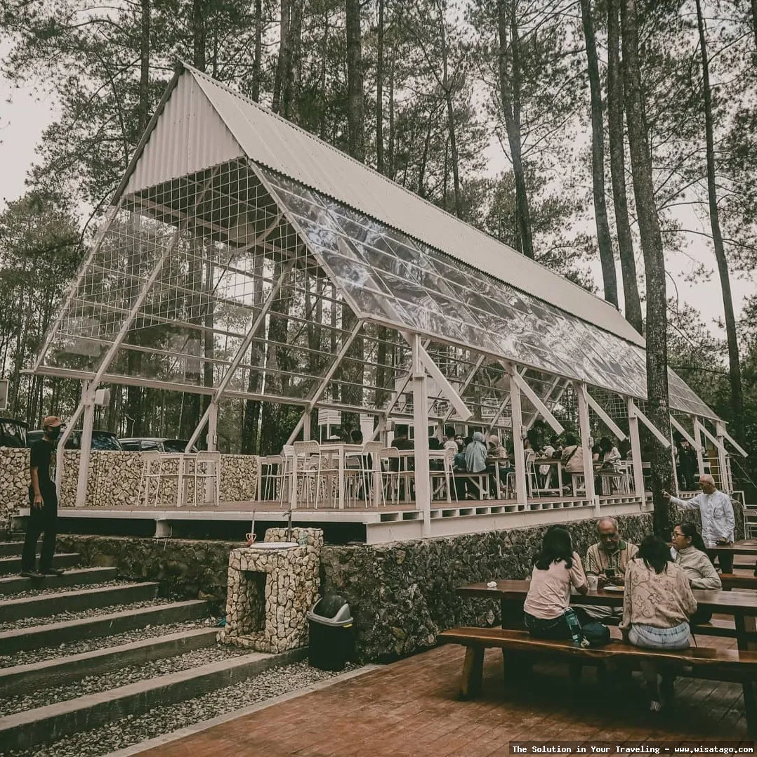 wisata Alenta Warung Kopi yang asri