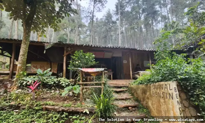 Wisata Alenta Warung Kopi yang asri