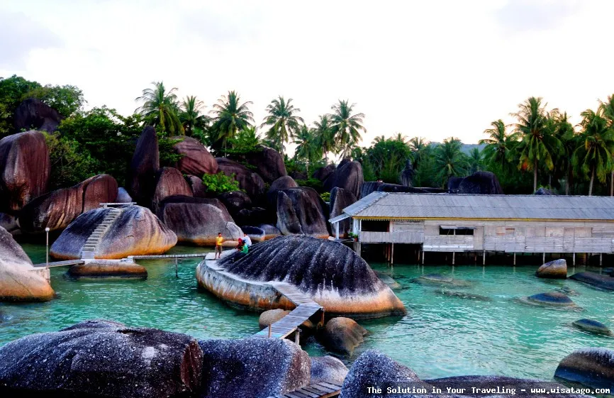 Wisata Alif Stone Park memukau