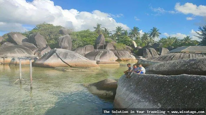 Wisata Alif Stone Park memukau.